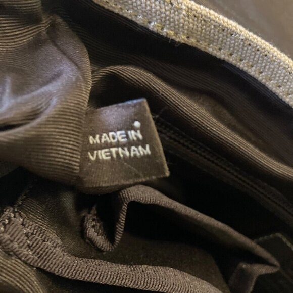 Womens Coach Heritage Web Messenger Bag Canvas Leather A1260-F70587 11 x 14" - Picture 11 of 11